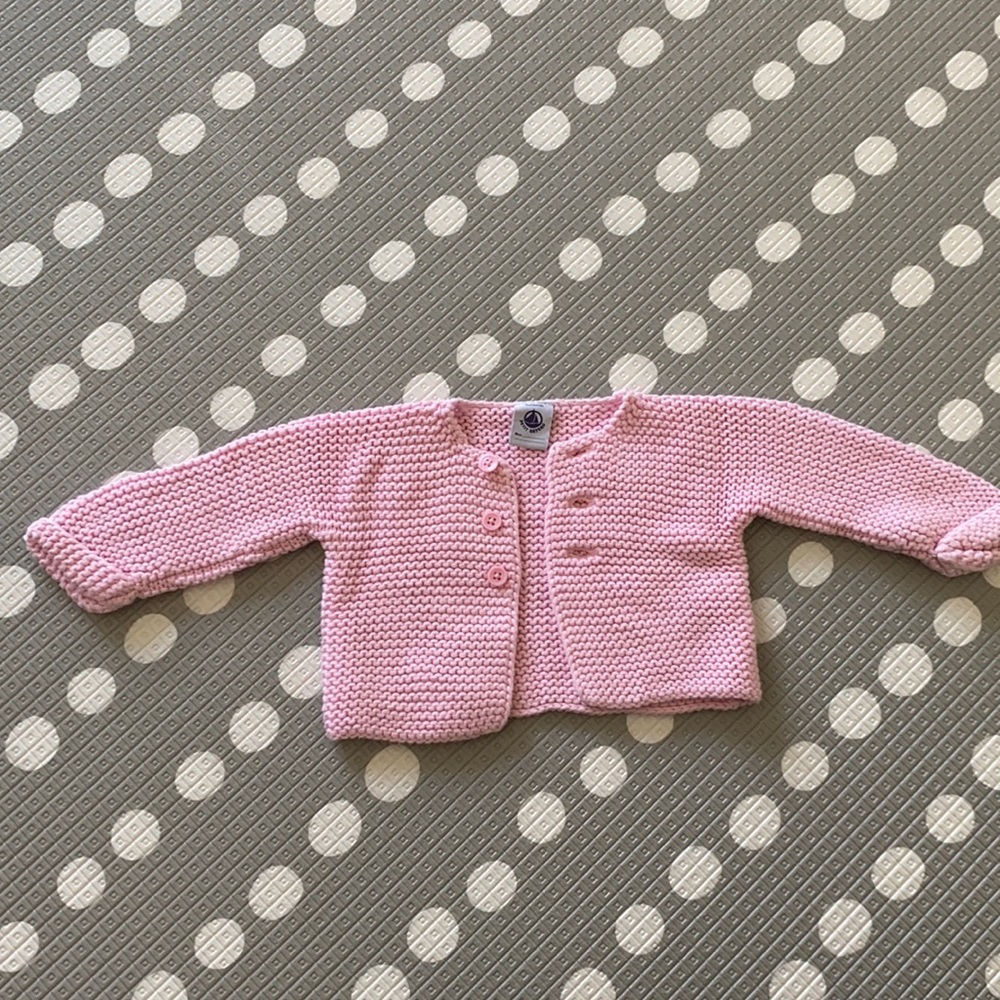 Petit Bateau Organic Cotton Cardigan